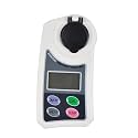 Home Use Digital Refractometer Sugar Content 0~55% Meter for Fruits, Vegetables, Veverages, Food Processing, Beer(Accuracy ±0.5)