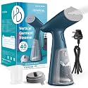 HomeBasic 1000W Garment Steamer for Clothes | Vertical & Horizontal Clothes Steamer | 40 Sec Fast Heat-Up, 25g/min Steam Output | 120ml Water Tank | Portable Handheld Fabric Steamer with Brush