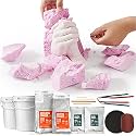 HomeBuddy Hand Casting Kit - Keepsake Hands Mold Kit with Powder Mixing Bucket, Plaster Mold, Alginate Molding Powder, Unique Gift for Couples - Test Kit Included