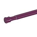 HomeCloud Expandable Shower Curtain Rod, Extendable Room Divider without Drilling, Adjustable Shower Rod, Sturdy &amp; Rust Resistant Rod (Clared Pack Of 1, Extendable- 140 to 260 Cm)
