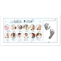 HomeCloud Footprint Hand PrintBaby Photo Frame Ink Pad Picture Frame Baby Shower Baby Memories Baby Gift Baby Foot Print Hand &amp; Foot Print Photo Frame Child New Born Baby (Little_Blue_12)