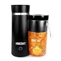 Homecraft Electric Iced Tea Maker for Sweet Tea and Cold Brew Coffee, Double Insulated Pitcher, Black, Small