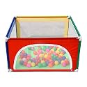 HOMECUTE Square Ball Pit Structure Pool (Without Balls) ( Multicolor),Kid, 1 Ball Pool Theme
