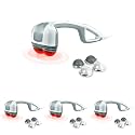 HoMedics Back Massager Heated Automatic Percussion Body Massager, Large (Pack of 4)