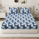 Homeful Style Microfiber Queen Fitted Elastic 160