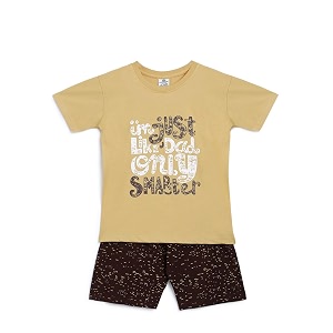 HOMEGROWN Boys Cotton Nightsuits