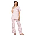 HOMEGROWN Womens 100 Cotton Night Suit 