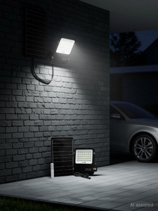homehop solar 200w led outdoor flood lights waterproof porch wall lamp for home garden solar light set wall mounted pack of 1