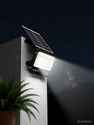 Homehop Solar Light Outdoor Waterproof Automatic 350W LED Flood Lamp For Home (3 Colour) Solar Light Set (Wall Mounted Pack of 1)
