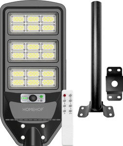 homehop solar lights outdoor waterproof motion sensor street lamp for home garden 180w solar light set wall mounted pack of 1