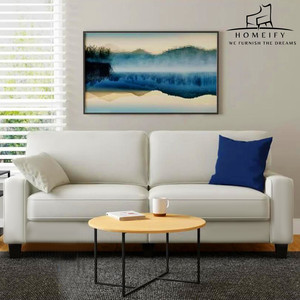 homeify nirvan 3 seater fabric upholstered sectional sofa set for living room fabric 2  1 sofa set white pre-assembled