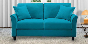 homeify silvino fabric 2  1 sofa set turquoise pre-assembled