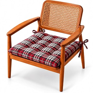 HOMEKART Chair Pad Cushion with Tie Straps