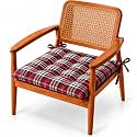 HOMEKART Chair Pad Cushion with Tie Straps
