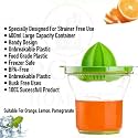 HOMEKIT Juicer Machine Hand Press Manual Orange Juice Maker for Baby Citrus Fruit Mosambi Jucer Sweet Lime all Fruits Mixer Mausambi Juser Squeezer Extractor Handy Plastic Wali Anar Masin No Electric
