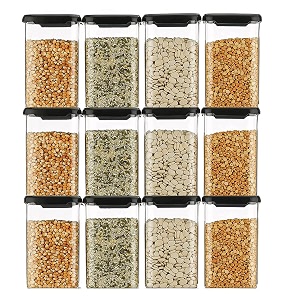 Premium Unbreakable Air Tight Square Plastic Containers