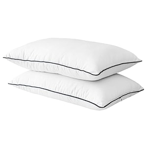 homemonde soft microfiber pillow 1 piece 16 x 24 inches sleeping bed pillows filler pack of 1 white