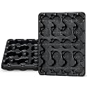 homenote 5 Pack Reusable 20 Cell Seed Starter Trays for 3 Inch Nursery Pots