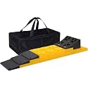 Homeon Wheels RV Leveling Blocks, 10-Pack with Wheel Chock