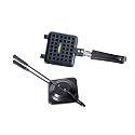 HomePro - Non Stick Waffle Maker &amp; Gas Toaster | Heavy Quality | Bakelite Handle | Combo Pack