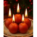 Homesake® Premium Scented Candles in Glass, Small 2.5 Inch Wax Colored Votive with Fragrance, 11 Hours Burning, Lavender, Festive Décor, Diwali Decoration for Home,Return Gifts for Pooja