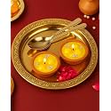 Homesake® Premium Rasmalai Candle, Hand Poured, Indian Home Decor Sweets Candles, Diwali Gift Pack Terracota Scented Decoration Candle Light 100% Paraffin Wax, Set of 2