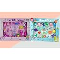 Homesoul Cute &amp; Colorful Erasers Set of 2 Fairytale Palace &amp; Ocean Park,Kit for Children,Multicolor Colour Mixed Eraser Set for Return Gift,Birthday Gifts,School Prize E8222