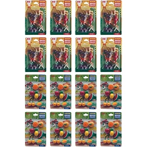homesoul fancy amp stylish colorful erasers for children different designs amp mixeraser set for return gift birthday partyschool prize  fancy amp stylish colorful fruit amp dinosaur set 1651-1631 pack of 16