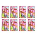 Homesoul Fancy &amp; Stylish Colorful Erasers for Children Mix,Eraser Set for Return Gift, Brithday Party,School Prize, Ice Cream Eraser-8736 (Pack of 8)