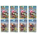 Homesoul Fancy &amp; Stylish Colorful Erasers for Children Different Designs &amp; Mix,Eraser Set for Return Gift, Birthday Party,School Prize , Fancy &amp; Stylish Colorful Food Shape &amp; Dessert set 1801-1612 (Pack of 8)