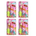 Homesoul Fancy &amp; Stylish Colorful Erasers for Children Mix,Eraser Set for Return Gift, Brithday Party,School Prize, Ice Cream Eraser-8736 (Pack of 4)