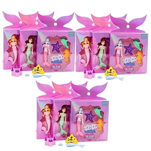 homesoul mermaid eraser set for kids different shapes mermaid erasers set for return giftbrithday partyamp school prize mermaid eraser-pack of 9