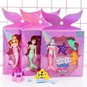Homesoul Mermaid Eraser Set for Kids, Different Shapes Mermaid Erasers Set for Return Gift,Brithday Party,&amp; School Prize (Pack of 3) -Mermaid Eraser 8216