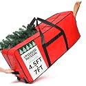 HOMEST Christmas Tree Storage Bag, Fits for 4.5-7 ft Xmas Artificials