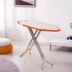 homestic by kuber industries 15 inch adjustable  foldable iron stand for clothes  sarees  multicolour ironing board