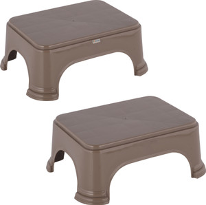 HOMESTIC Pack of 2 Durable Bathroom Stool