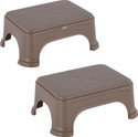 HOMESTIC Pack of 2 Durable Bathroom Stool