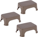 HOMESTIC Pack of 3 Durable Bathroom Stool