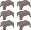 HOMESTIC Pack of 6 Durable Bathroom Stool