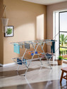 HOMESTIC Steel Floor Cloth Dryer Stand Foldable