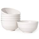 Homestockplus [Non Ceramic] 34 Oz Big Bowls， Soup Bowls BPA-Free Dishwasher &amp; Microwave Safe Bowl Sets for Cereal, Salad, Soup, Ramen,Noodle,Oatmeal,Snack Apply to Kitchen, Freezer【Set of 6】