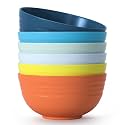 Homestockplus [Set of 6] 68 Oz Salad Bowls Large Serving Bowls Unbreakable Ramen Bowl for Salad, Soup, Ramen, Noodle, Oatmeal, Snack Apply to Kitchen, Freezer,Dishwasher &amp; Microwave Safe
