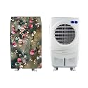 HomeStore-YEP Air Cooler Cover For Bajaj PX97 Torque New 36L Personal Air Cooler, Dustproof, Waterproof, Size (HxWxD) 84X49X48 Cm, Green. (Cooler_BJ9736_Greenflower)