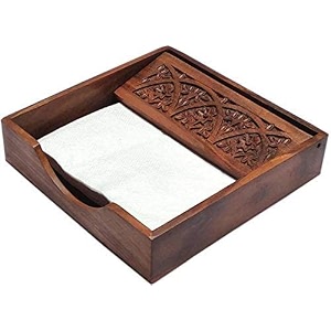 square rosewood wooden tissue paper racknapkin holder stand square rosewood 75  75 inch carving