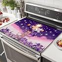 HOMETITUTE Easter Stove Top Cover 28x20 Cross Dove Lily Heat Resistant