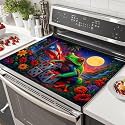 HOMETITUTE Puerto Rico Frog Stove Top Cover 28x20 Diatomite Heat Protector