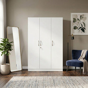 Hometown Willy Engineered Wood 3 Door Wardrobe