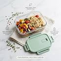 HomeWiz Glass Lunch Box 600ml Microwave
