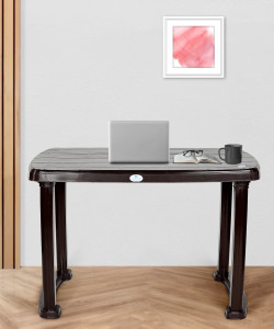 HOMIBOSS Plastic foldable Table for dinner lunch