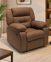 Homley International Fabric Manual Recliner Finish Color